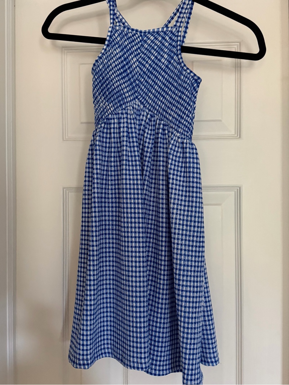Zara Blue Gingham Sundress